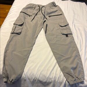 Men's Gray Cargo Pants